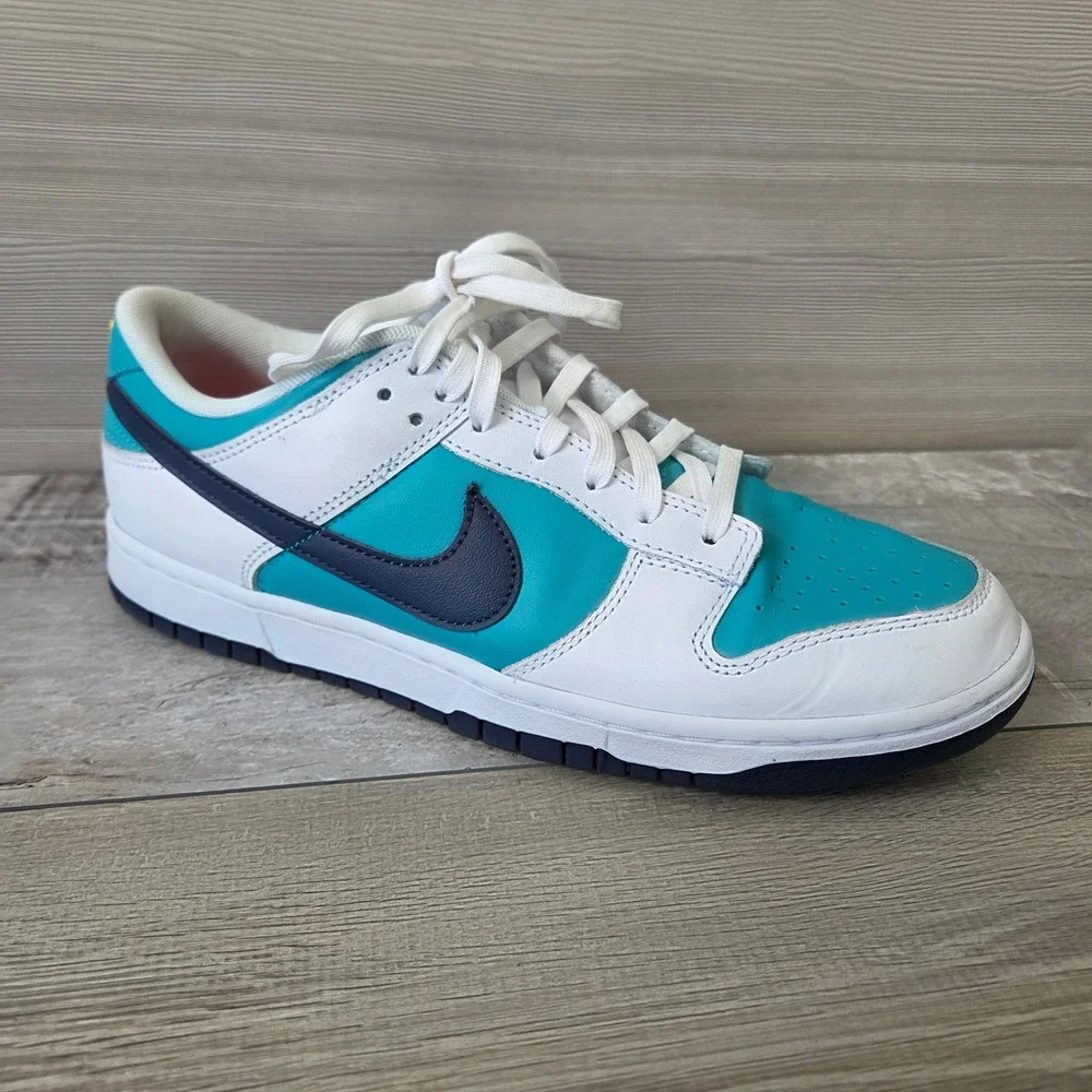 Nike Dunk Low HF4850-345 Dusty Cactus Leather Sneakers Mens 10.5